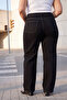 Black Contrast Stitched High Waist Medium Stretch Flare Spanish Jeans Tbbaw27Cj00004 - 4