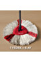 2 Pack Turbo 2in1 Triangle Head Replacement Mop - 8