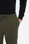 Men's Khaki Non-Iron Non-Wrinkle Tie-Waist Jogger Pants Slim Fit - 7