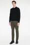 Men's Khaki Non-Iron Non-Wrinkle Tie-Waist Jogger Pants Slim Fit - 6