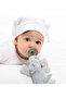 Sleeping Companion Elephant with Pacifier Gray - 2