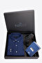 Special Boxed Men's 3-Piece Set: Shirt, Perfume, and Belt Gift Dowry Set for Groom - 5