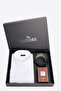 Special Boxed Men's 3-Piece Set: Shirt, Perfume, and Belt Gift Dowry Set for Groom