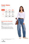 Women's Slim Fit Slim Fit Long Sleeve Viscose White Blouse - 3