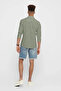 قميص ONSCAIDEN LIFE LS SOLID LINEN BLEND NOOS للرجال باللون الأخضر - 22012321 - 3