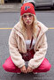 Stone Oversize Molded Zippered Plush Jacket Coat Twoaw21Mo0132