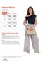 Women's Slim Fit Tight-Fitting Short-Sleeved Boat Neck Navy Blue Blouse - 3
