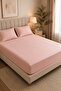 Adelya Powder Elastic Sheet Set Single and Double - (WITH PILLOW CASE)