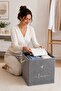 Under Cabinet Laundry Toy Organizer Storage Box Organizer Without Lid 30x30x30 Cm 1 Piece - 2