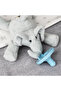 Sleeping Companion Elephant with Pacifier Gray - 4