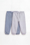 KIDS PACK 2 SOLID SWEAT PANTS+SOLID BRUSH VAT