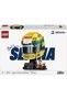 Editions Ayrton Senna Kaskı 43024 - 14 Yaş ve Üzeri Kız ve Erkek Çocuklar için Minifigür İçeren Yaratıcı Koleksiyonluk Oyuncak Yapım Seti, Çocuklara Doğum Günü Hediyesi Fikri (931 Parça)