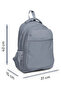 Kids Milka Ice Cream Patterned Three Compartment School Backpack 33254 - 4