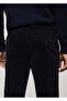 Navy Blue Men's Trousers 77067913 - 5
