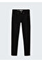 Black Denim Women's Trousers47000262 - 7