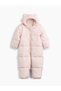 snowsuit barely pink 6-12m