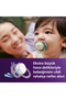 Ultra Air Night Pacifier, Orthodontic, Glow in the Dark, 6-18 Months, Girl, Scf376/29 - 3