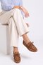 Hyde Earth Suede Genuine Leather Troc Lace-Up Women's Loafer Shoes - 2