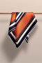 Women's Twill Silk Scarf Khaki Black - 3
