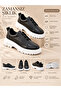Kb-703 Kuback Black Elastic Casual Men's Shoes - 2