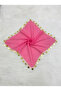 Large Size Chiffon Halay Handkerchief, 50X50Cm Pink Gold 1 Piece, Bride Groom Wedding Henna Circumcision Engagement Bride - 3