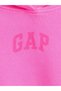 LOGO HOODIE PULLOVER Auffälliges Rosa - 3