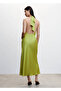 Women's Lime Green Dress - 3