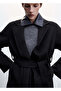 Women's Black Coat47040057 - 6