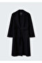 Women's Black Coat47040057 - 9