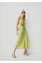 Women's Lime Green Dress - 6