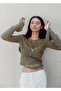 Women's Khaki Sweater 67097908 - 6