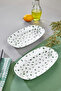 2-Pack 24.5 cm Varen Porcelain Kayak Plate Green Ckr4811 - 3