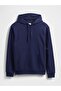 Men's Navy Blue Relaxed Mini-Logo Sweatshirt - 5
