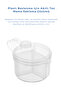 Powder Food Container White - 2