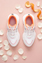 Ds.Pmd239K2051 High-Top White Women's Sneaker Casual High-Top Sports Shoes - 10