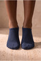 Unisex Sneaker Step Socks Navy Blue - 2