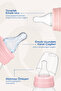 Classic Pp Baby Bottle Set 125 ml + 250 ml Pink 0-6 Months - 3