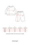 Baby Boy Top and Bottom Set with Wavy Stripes and Embroidery Detail - 7