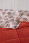 Single Luxury Wellsoft Quilt with Double Sided Pillow Case 155X215 cm Quilt - 5
