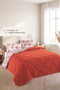 Single Luxury Wellsoft Quilt with Double Sided Pillow Case 155X215 cm Quilt