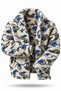 . Men's Heat Thermal Inner Outer Sherpa Autumn Winter Full Zipper Plush Fleece Sweatshirt - 2