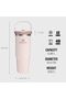 The Iceflow Flip Straw 2.0 Tumbler 0.89l 30oz Unisex Pembe Termos - 2