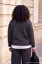 Wardrobe Essentials Anthracite Soft Textured Basic Knitwear Sweater Tbbaw27An00004 - 2