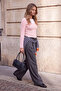 Wardrobe Essentials Pink Soft Textured Pool Collar Basic Knitwear Sweater Twoaw27Kz00122 - 2