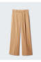 Women's Dark Camel Pants - 6