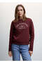 Dark Red Women's Adult Sweatshirt47014434 - 2