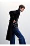 Women's Black Coat47040057 - 7