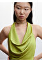 Women's Lime Green Dress - 4