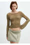 Women's Khaki Sweater 67097908 - 2
