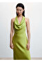 Women's Lime Green Dress - 2